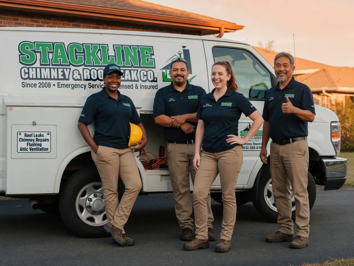 Chimney flashing repair company in Saint David, ME